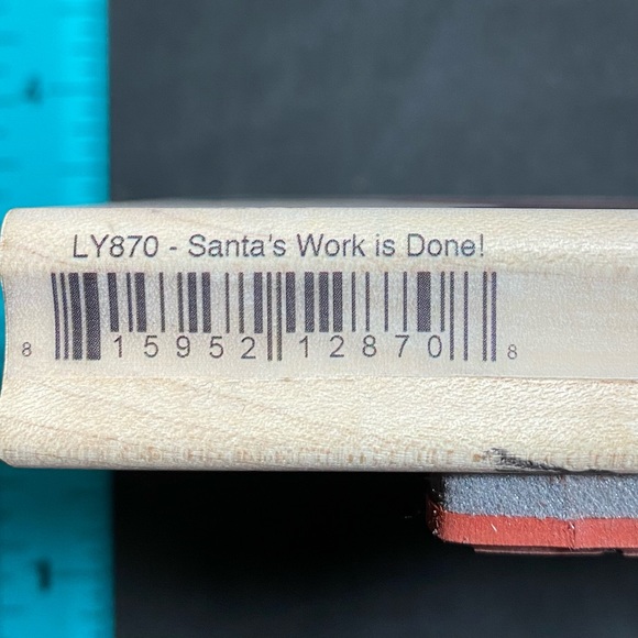 Wood Mounted Whipper Snapper Designs Santa Claus Stamp - Picture 5 of 6